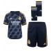 Real Madrid David Alaba #4 Replika Babytøj Udebanesæt Børn 2023-24 Kortærmet (+ Korte bukser)